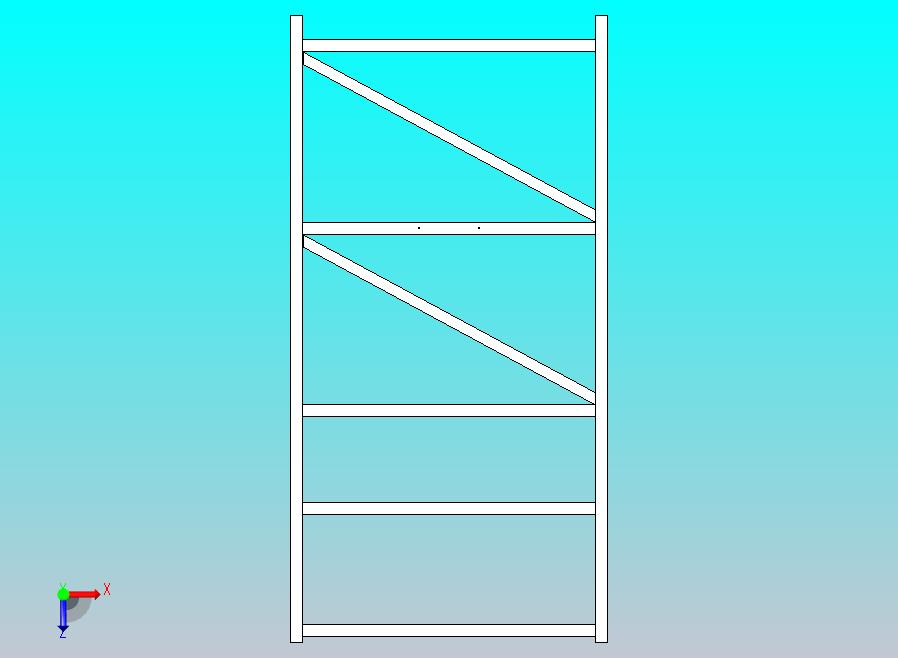 实验室可调节滑动储物架