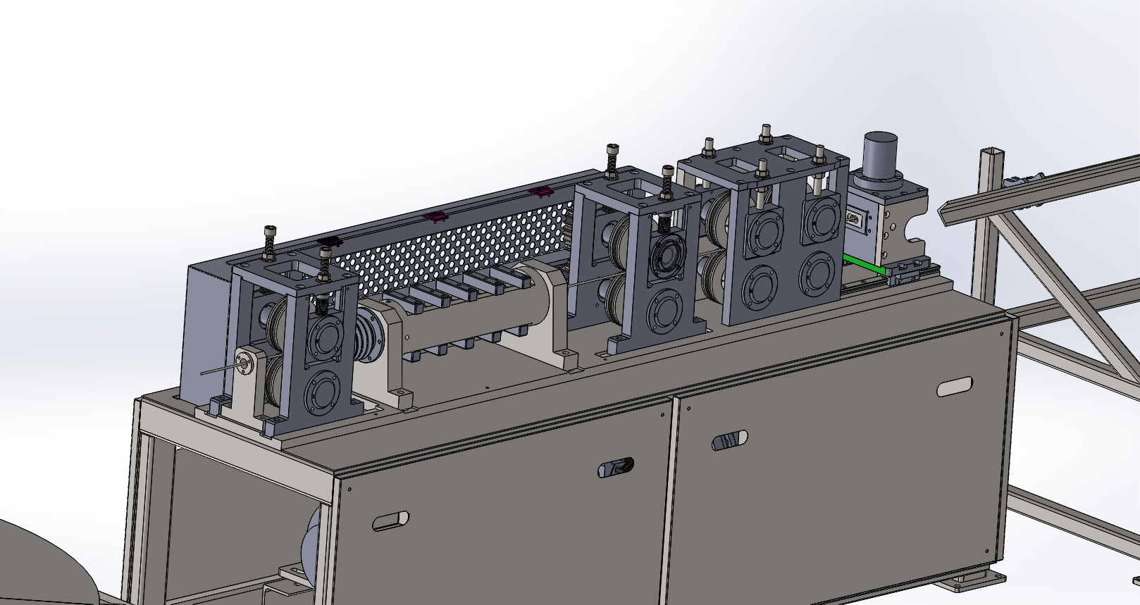 线材调直切断机