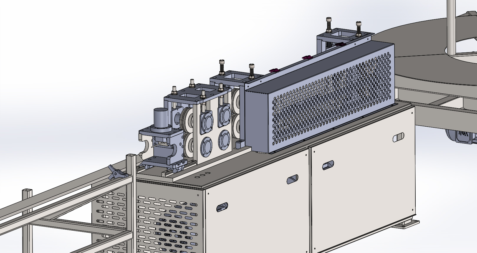 线材调直切断机