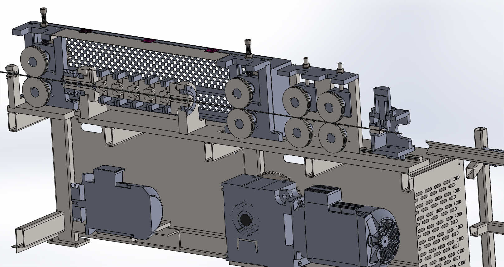 线材调直切断机