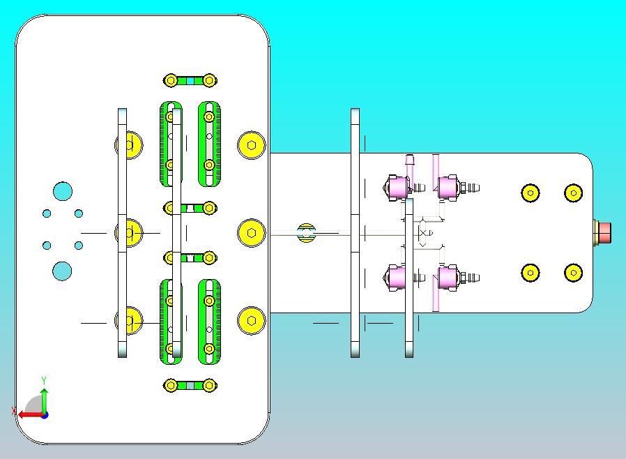 注射后加工切割流道