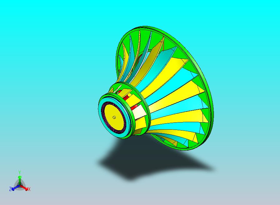 混流式水轮机模型