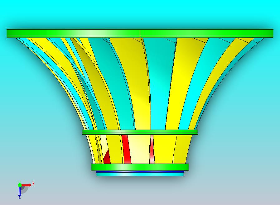 混流式水轮机模型