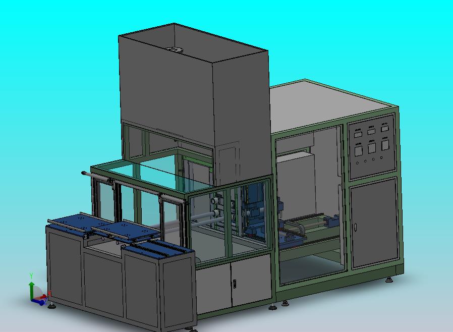 三轴联动喷砂机