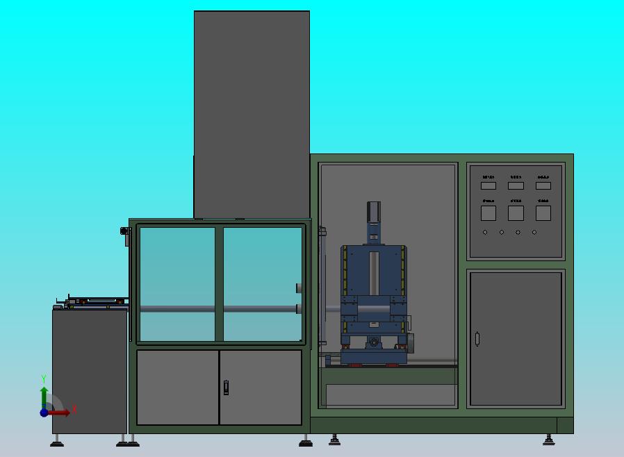 三轴联动喷砂机
