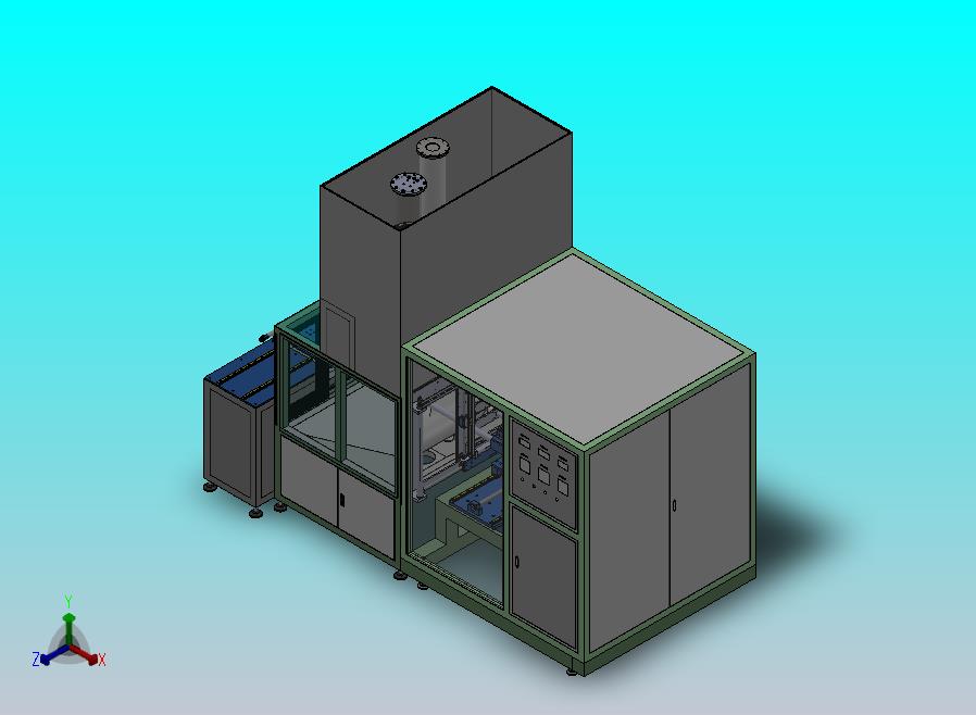 三轴联动喷砂机
