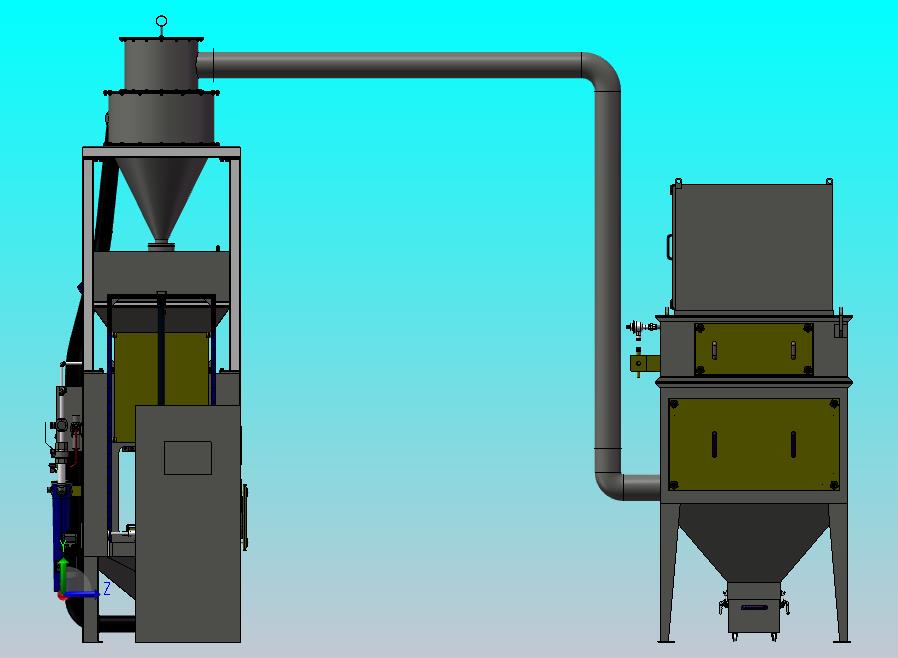 喷砂、吹净、除尘设备