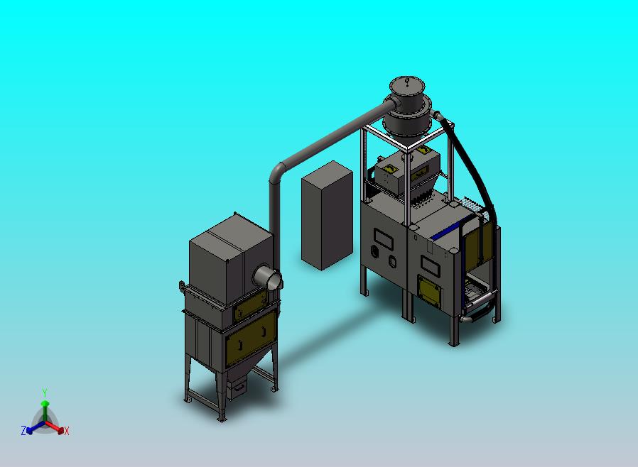 喷砂、吹净、除尘设备