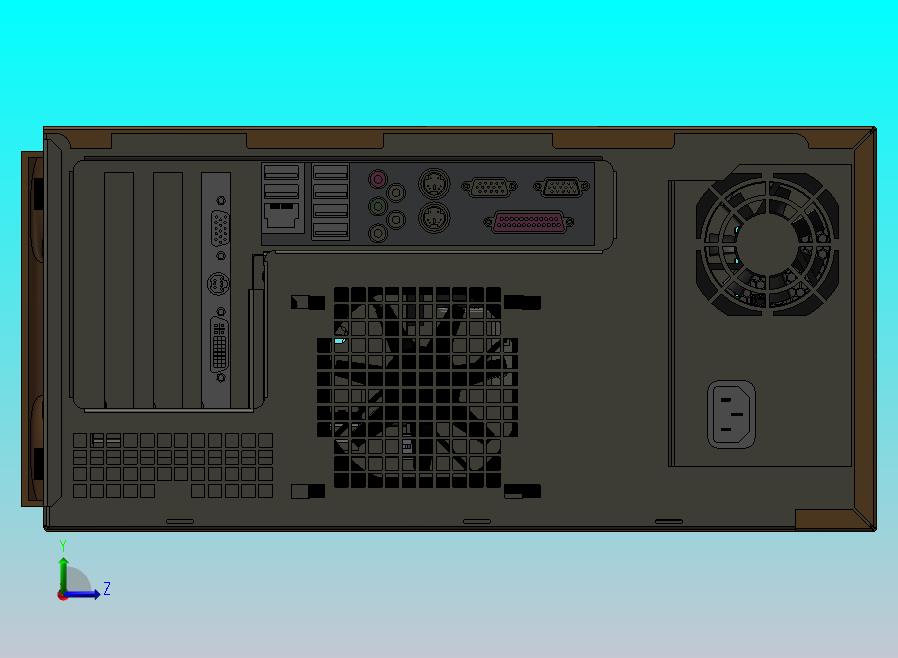 台式电脑主机整机