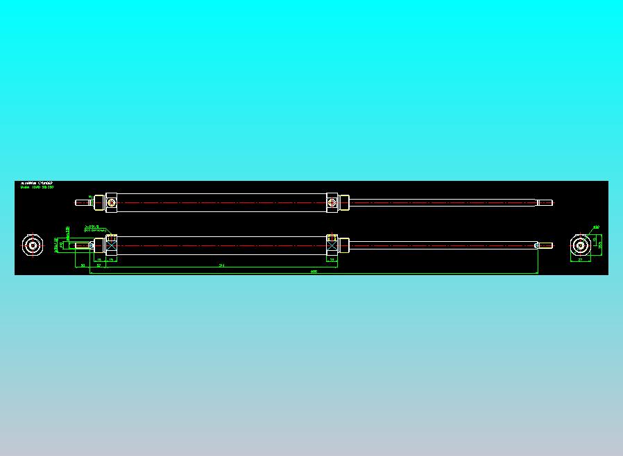 气立可CHELIC气缸油缸2D-FDA20x250