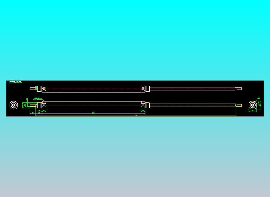 气立可CHELIC气缸油缸2D-FDA20x300
