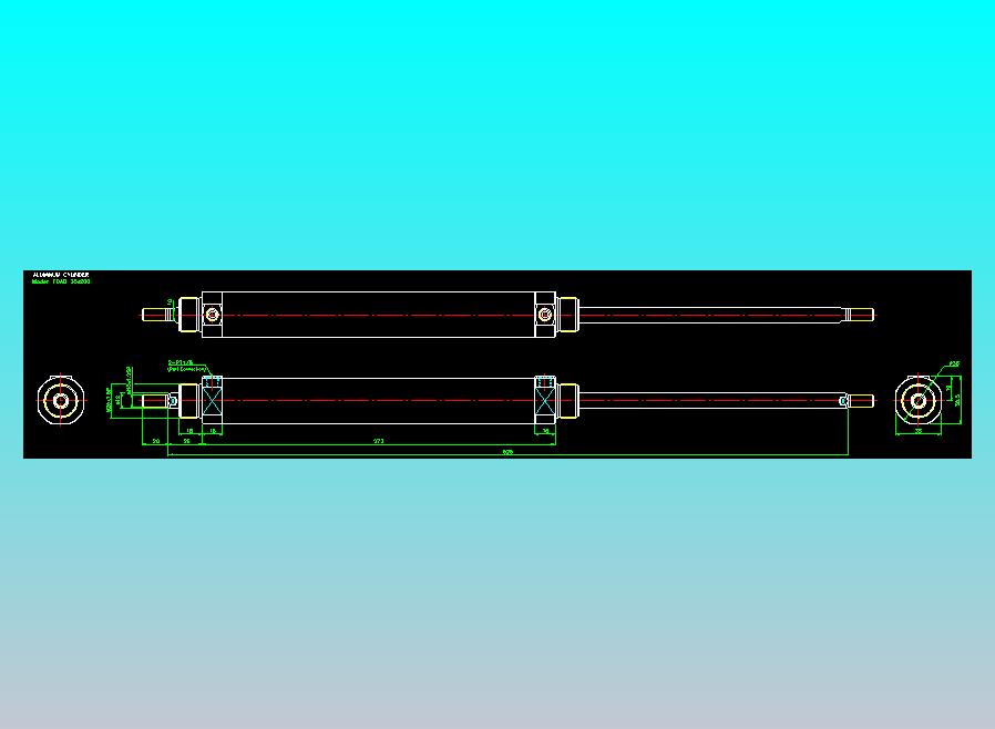 气立可CHELIC气缸油缸2D-FDA30x200
