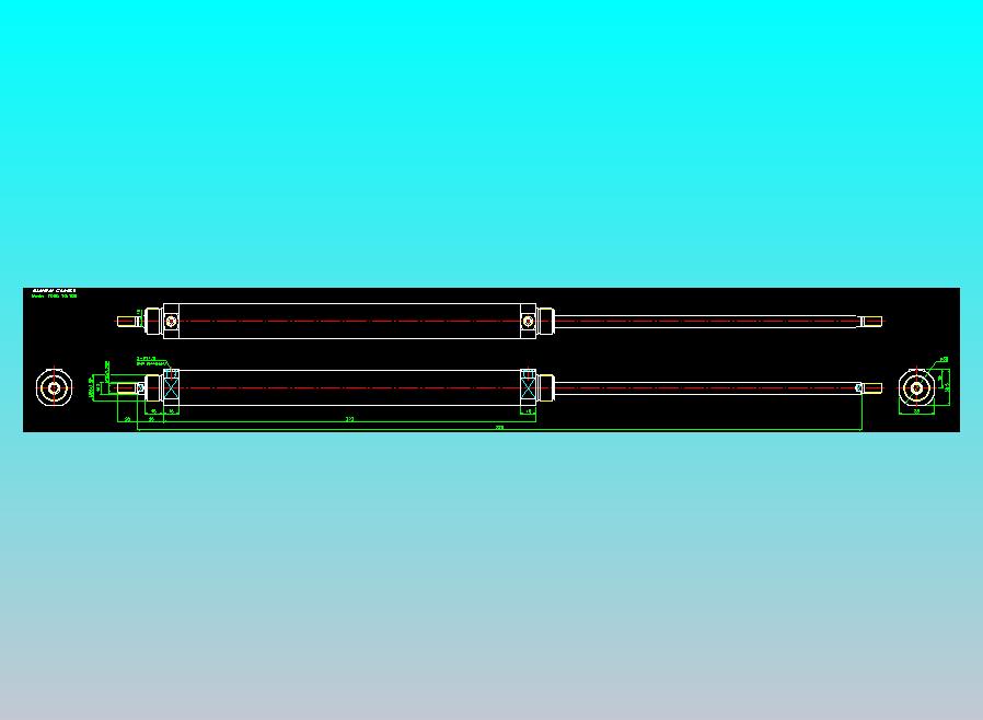 气立可CHELIC气缸油缸2D-FDA30x300