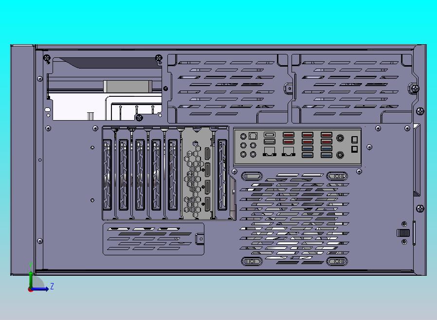 水冷工作站计算机