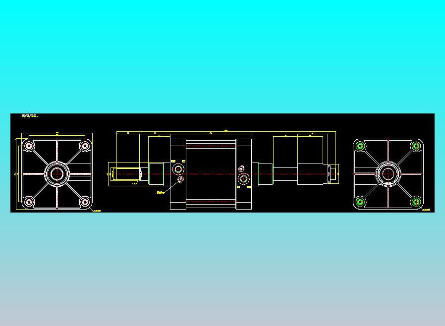 标准型气缸2D-DUL200x75