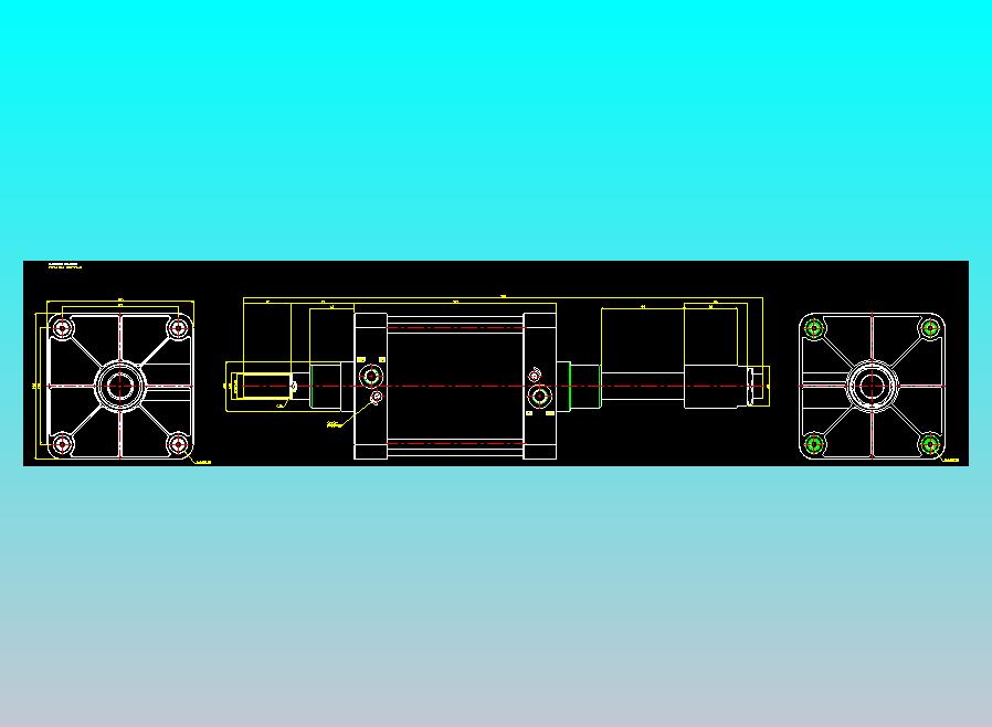 标准型气缸2D-DUL200x125