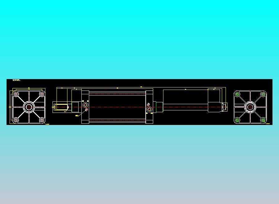 标准型气缸2D-DUL200x300