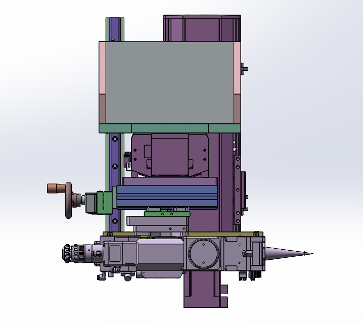 水平激光焊接模组