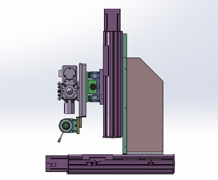 水平激光焊接模组