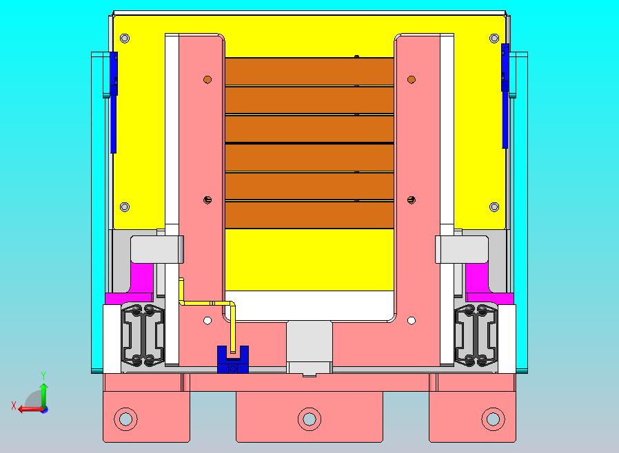 收集NG产品，料仓底部有止回机构