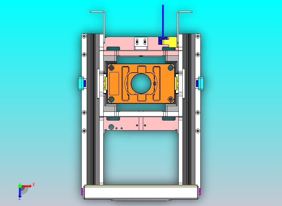 收集NG产品，料仓底部有止回机构