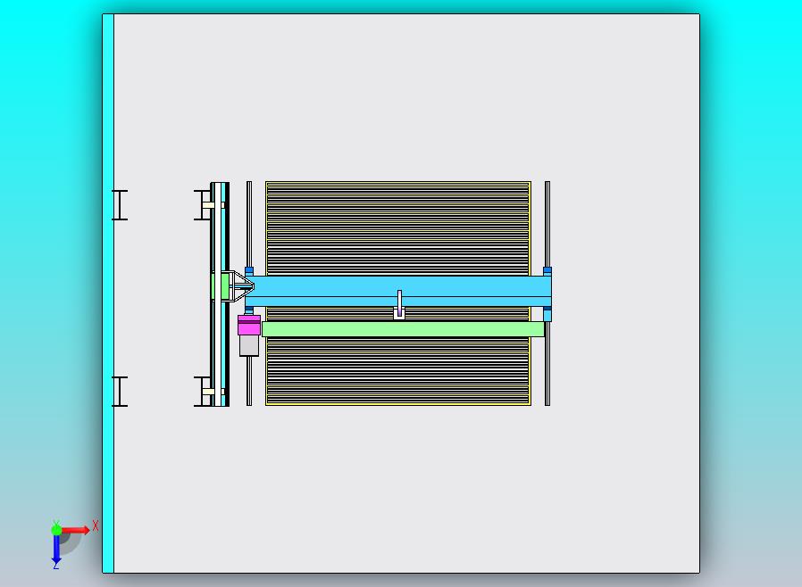 龙门切割机集气罩+吸风小车