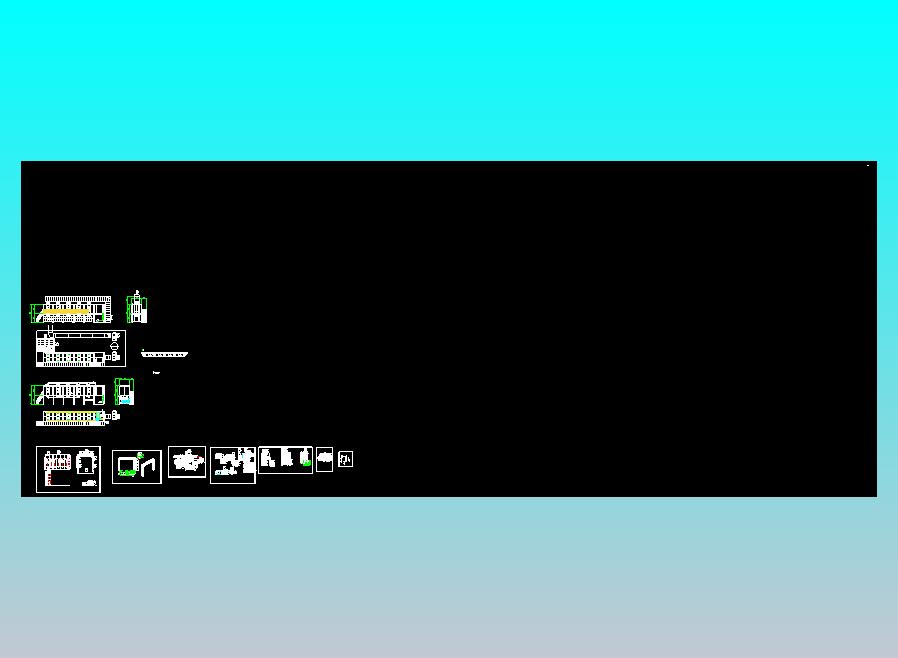 6.5米X3.9米打磨房+催化燃烧图纸