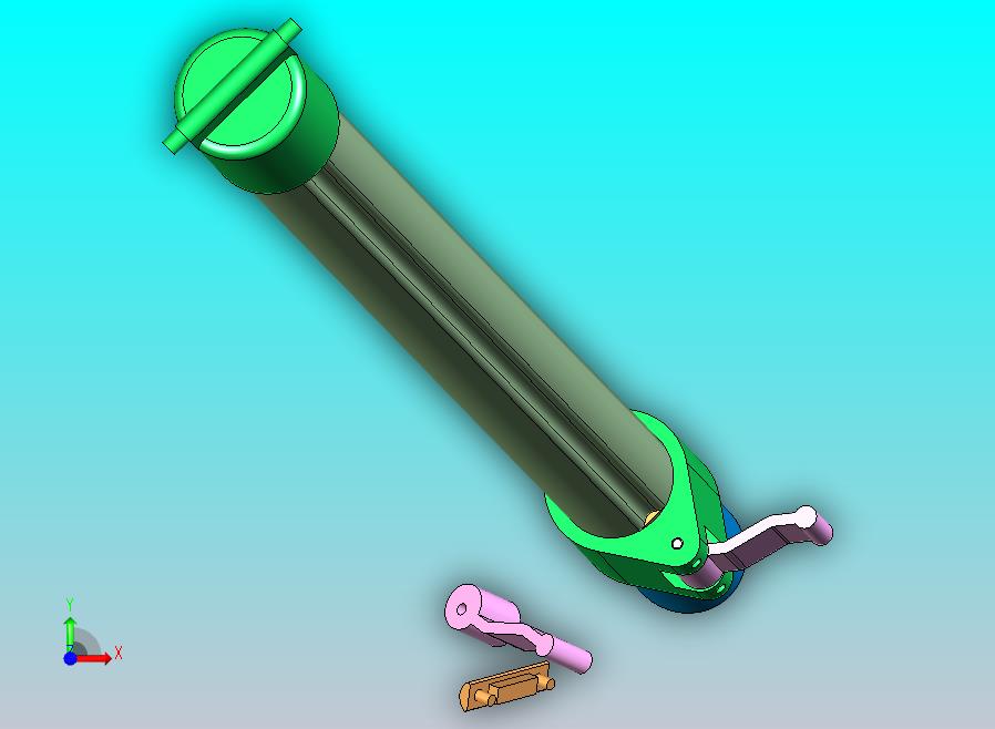 手动伸缩机构设计 