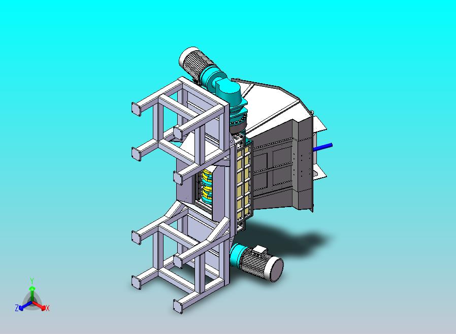 双轴滚式破碎机