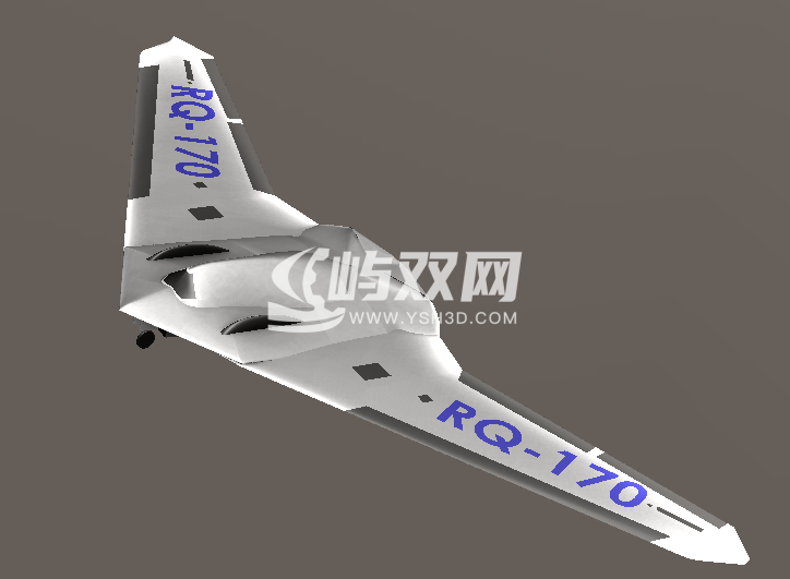 高空无人隐形侦察机