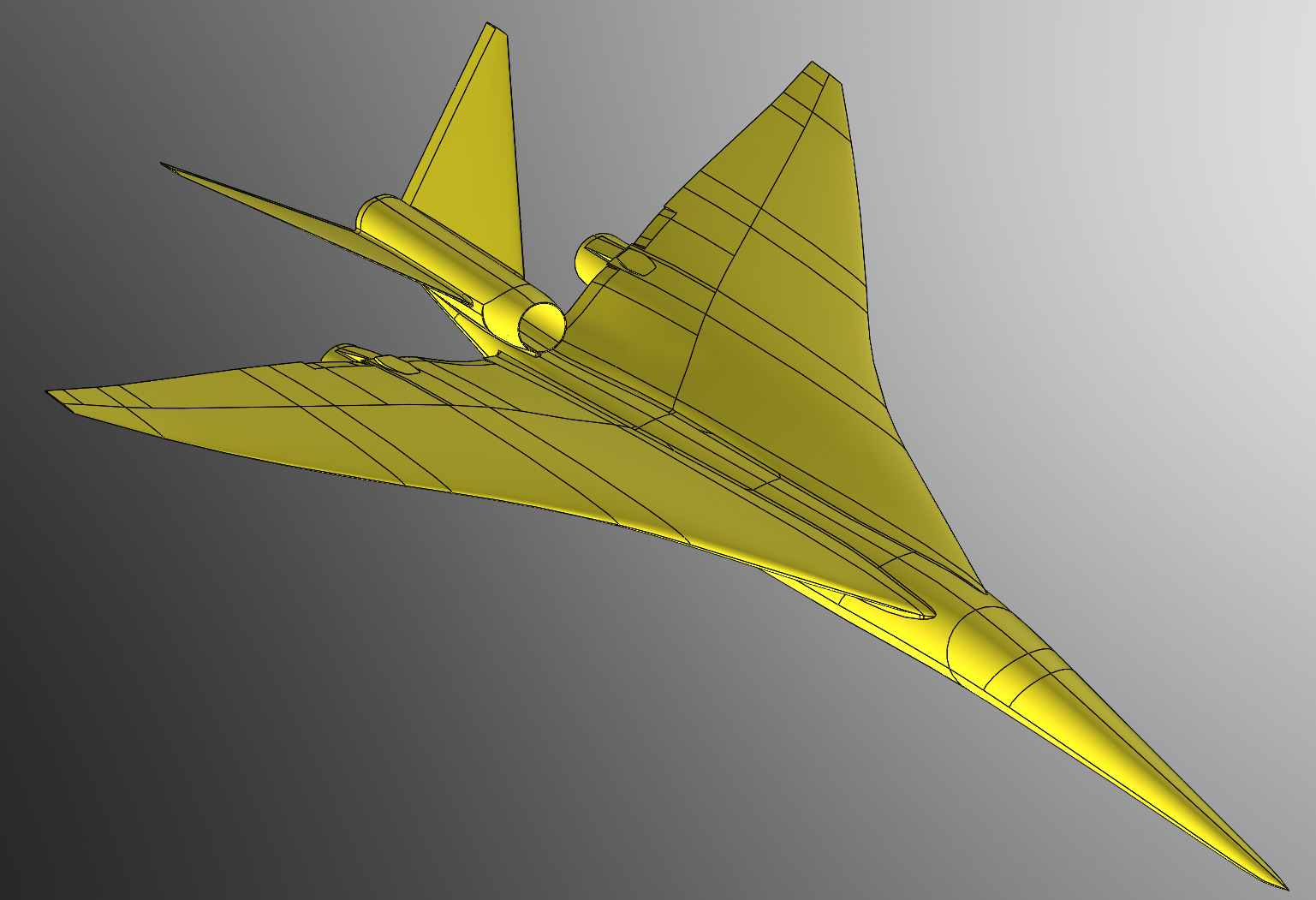 超音速客机概念机
