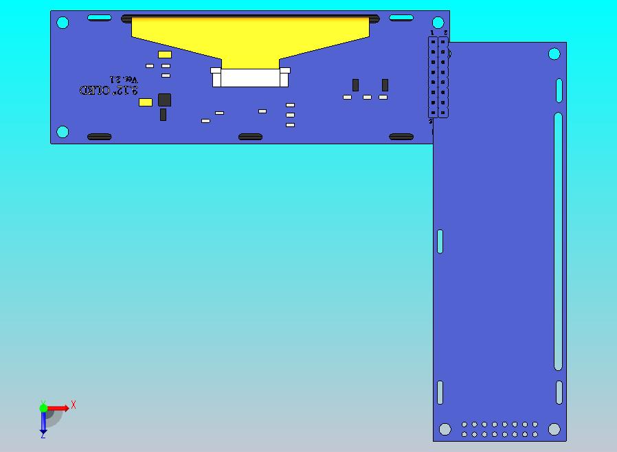 3.12英寸OLED显示屏