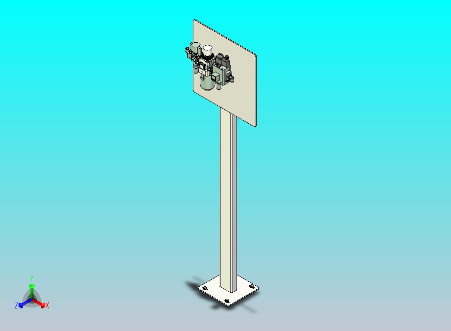 空气制备装置支架