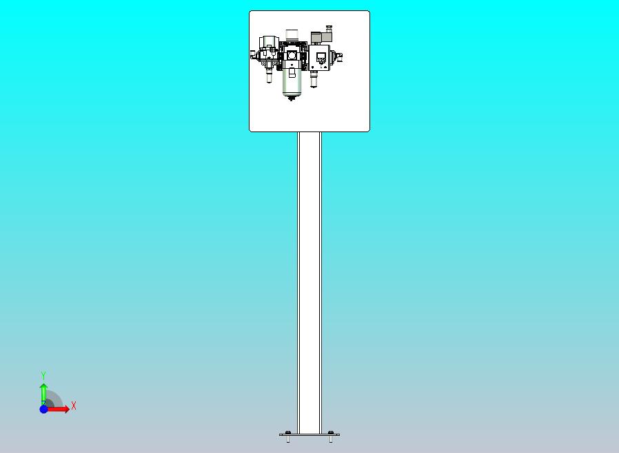 空气制备装置支架