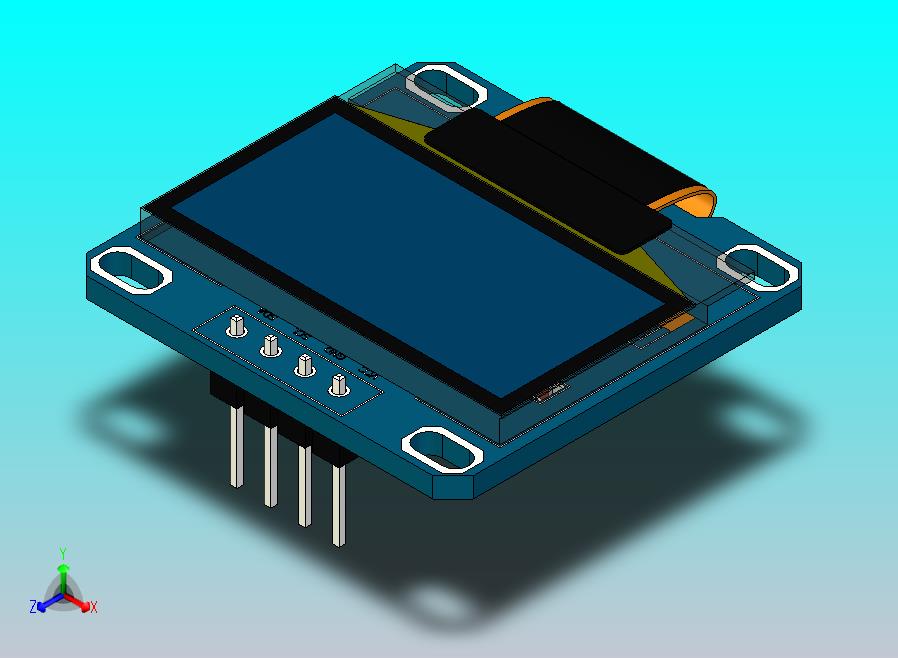 LCD SSD1306 0.96 英寸（128x64 像素）