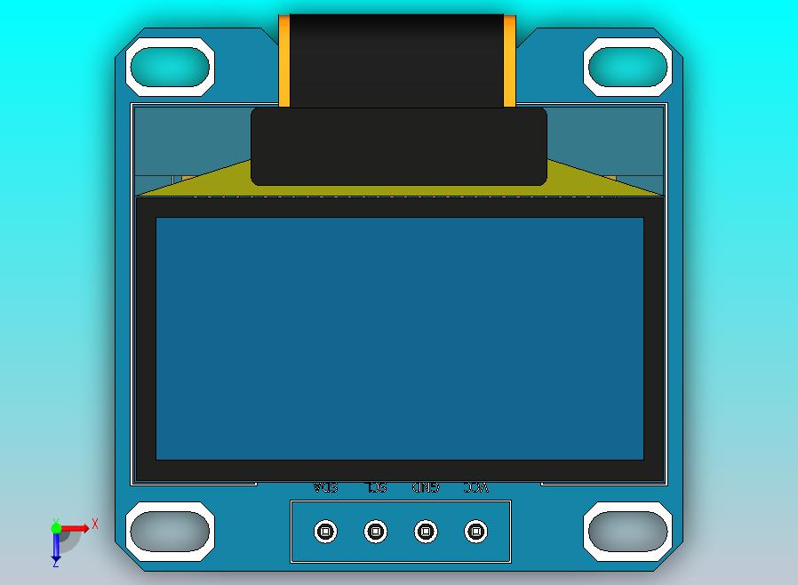 LCD SSD1306 0.96 英寸（128x64 像素）