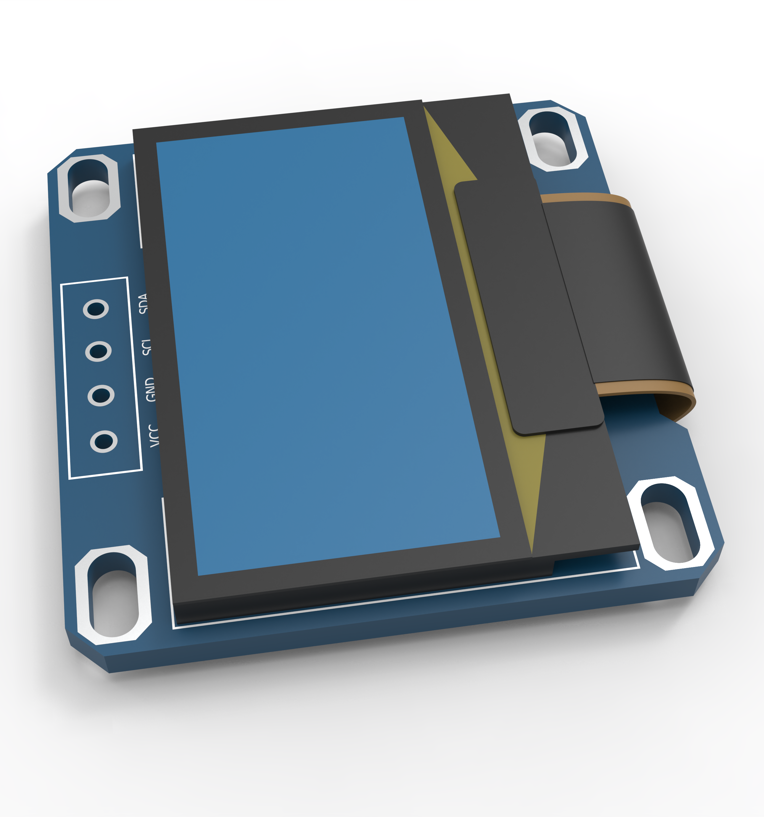 LCD SSD1306 0.96 英寸（128x64 像素）
