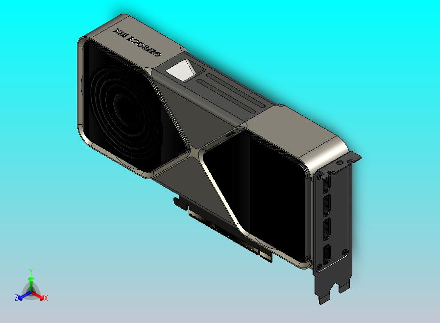 RTX 5070 FE REV2.0_BY_C4TALYST排风扇