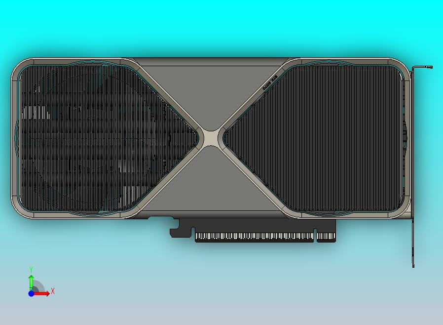 RTX 5070 FE REV2.0_BY_C4TALYST排风扇