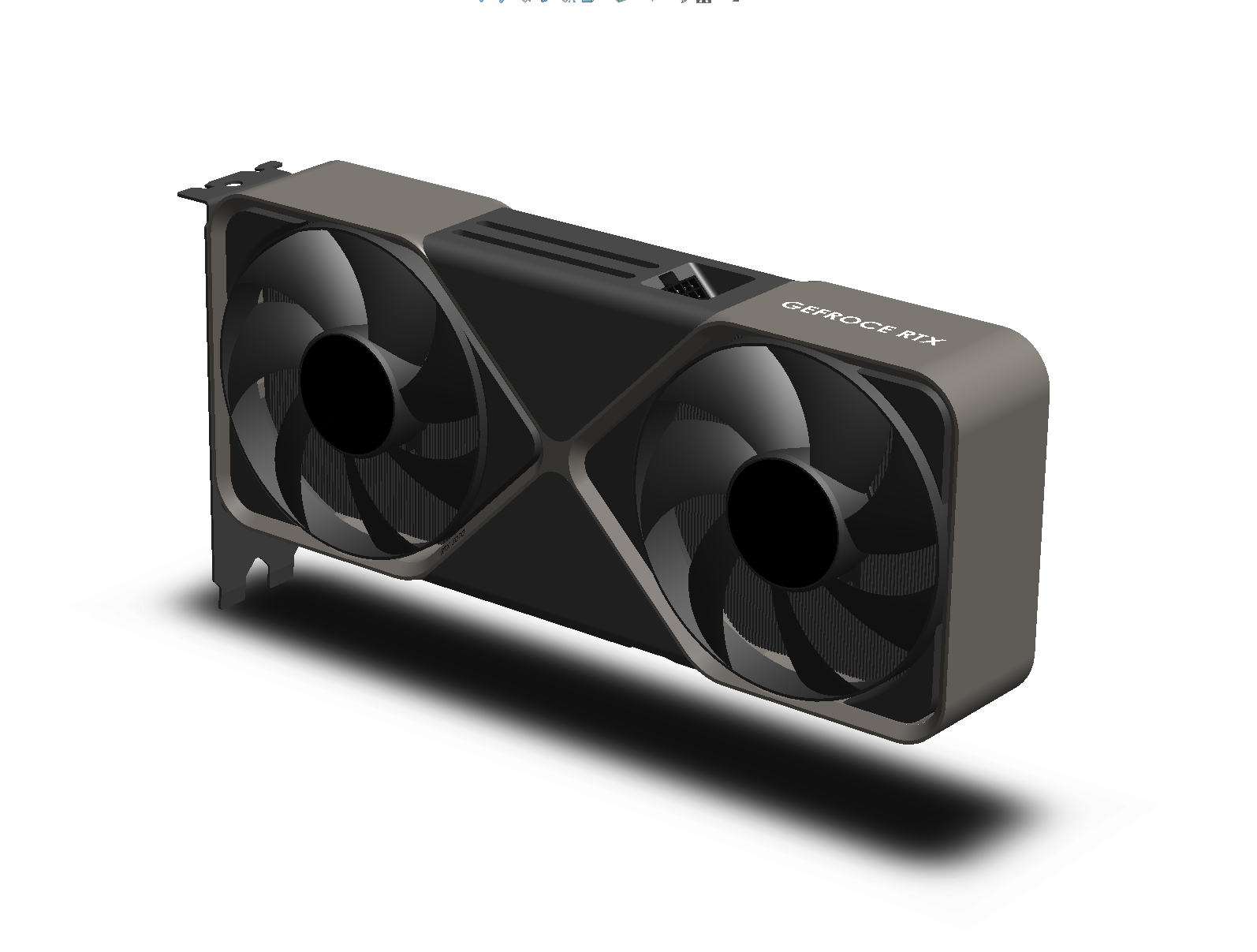 RTX 5070 FE REV2.0_BY_C4TALYST排风扇