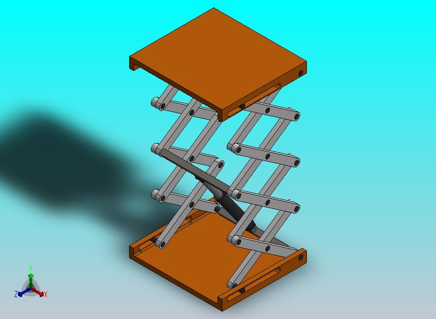 剪叉式升降平台