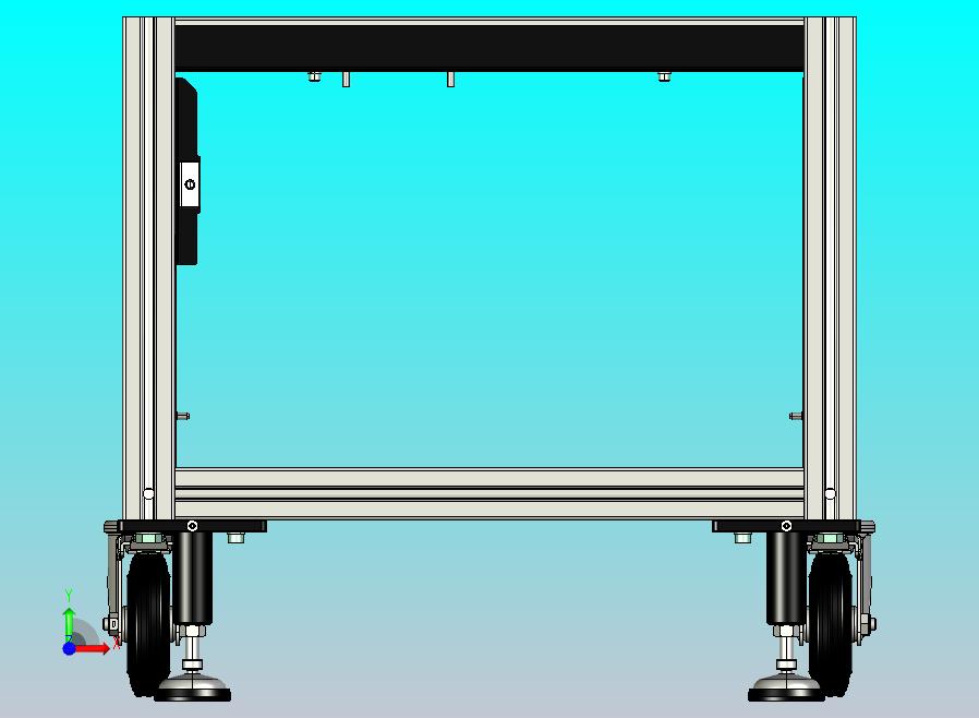 铝型材模块化装配推车