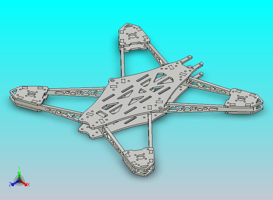 改装无人机机架