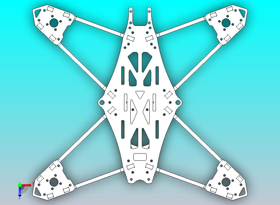 改装无人机机架