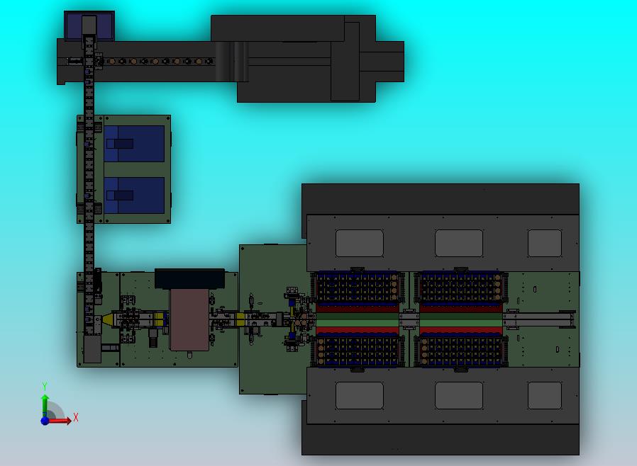 饼干检测分选包装流水线