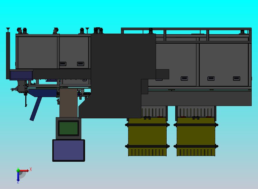 饼干检测分选包装流水线