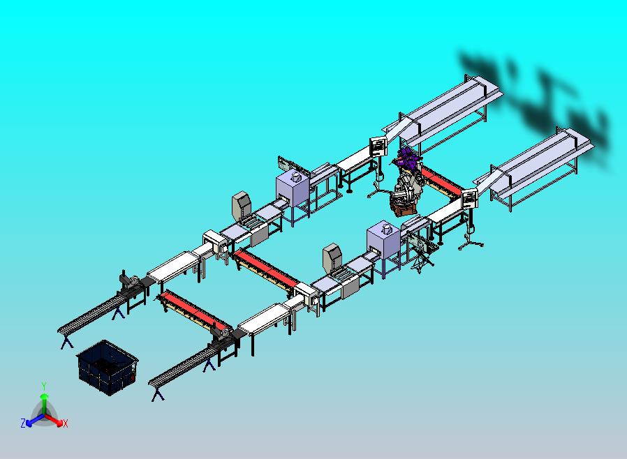 输液瓶自动化包装线