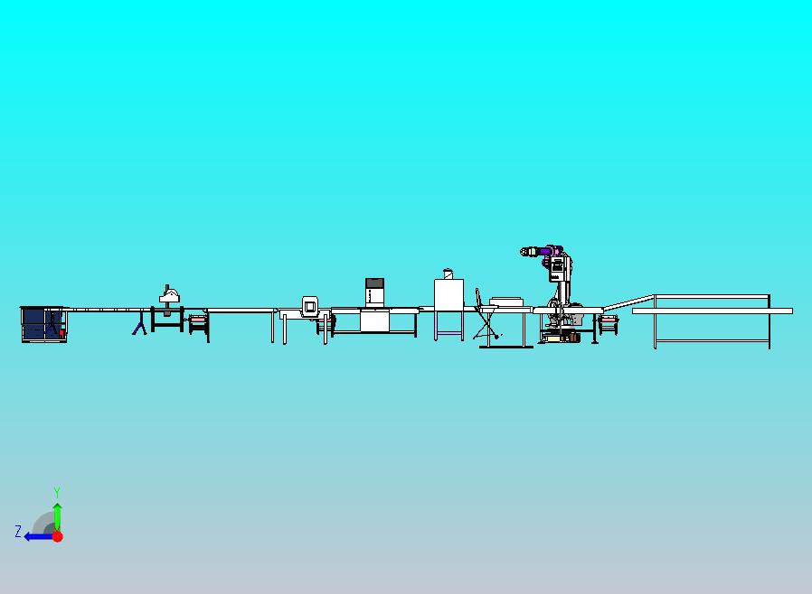 输液瓶自动化包装线