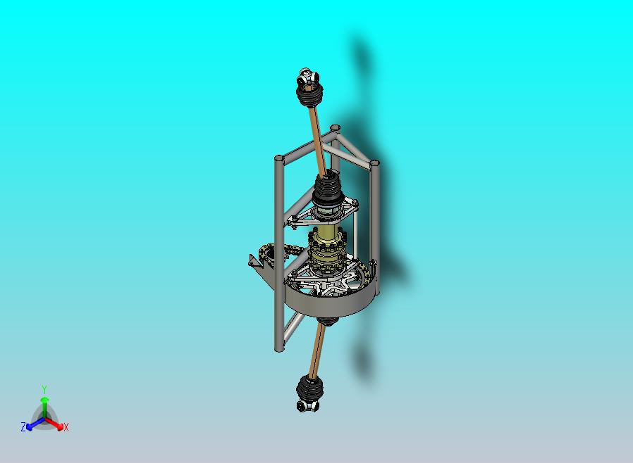 大学生方程式赛车传动结构