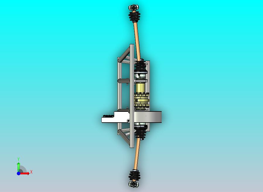 大学生方程式赛车传动结构
